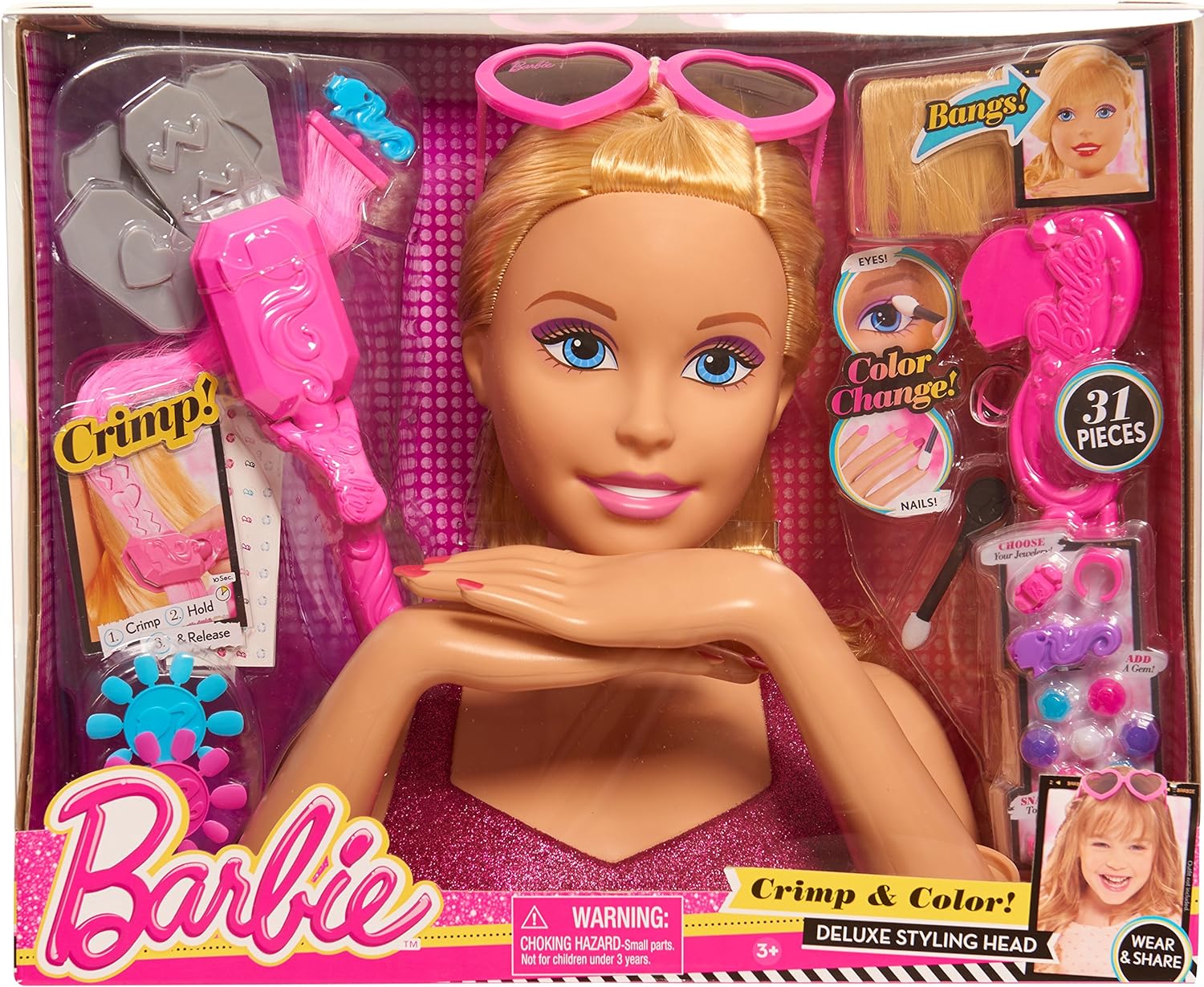 chrissie barrett recommends Blonde Barbie With Bangs