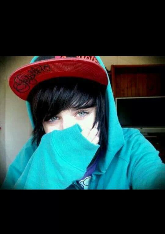 anggi anggraeni add photo emo guys with black hair and blue eyes