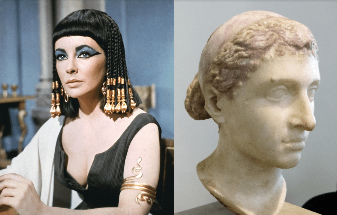 was cleopatra a redhead - cummy boobs feet and strapon
