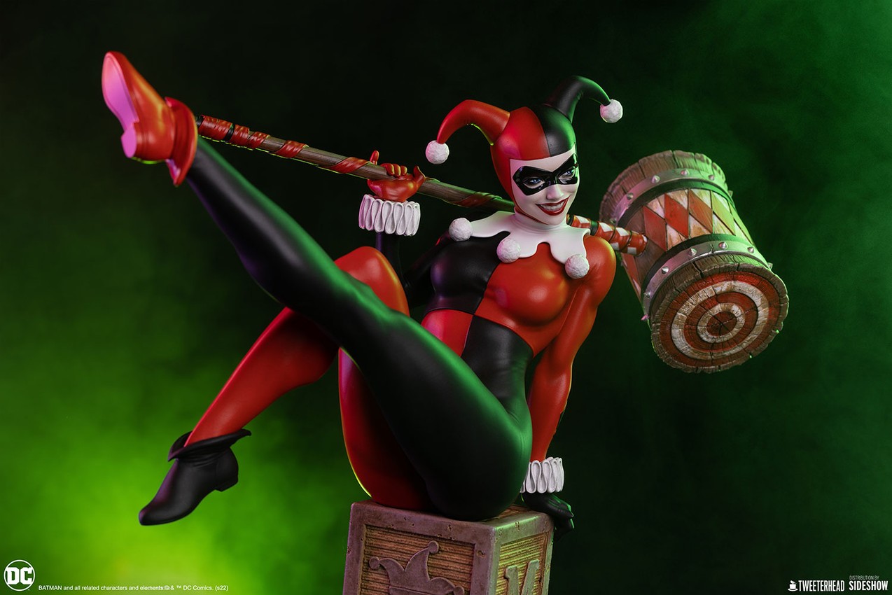 december anderson add harley quinn face sitting photo