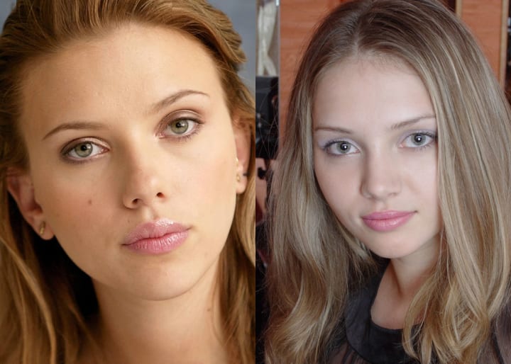 Scarlett Johansson Porn Lookalike invite dad