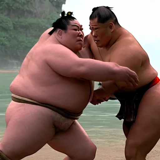 sumo wrestler naked