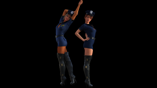 femdom police