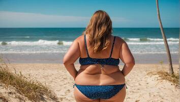 claudia dobre recommends fat chick beach pic