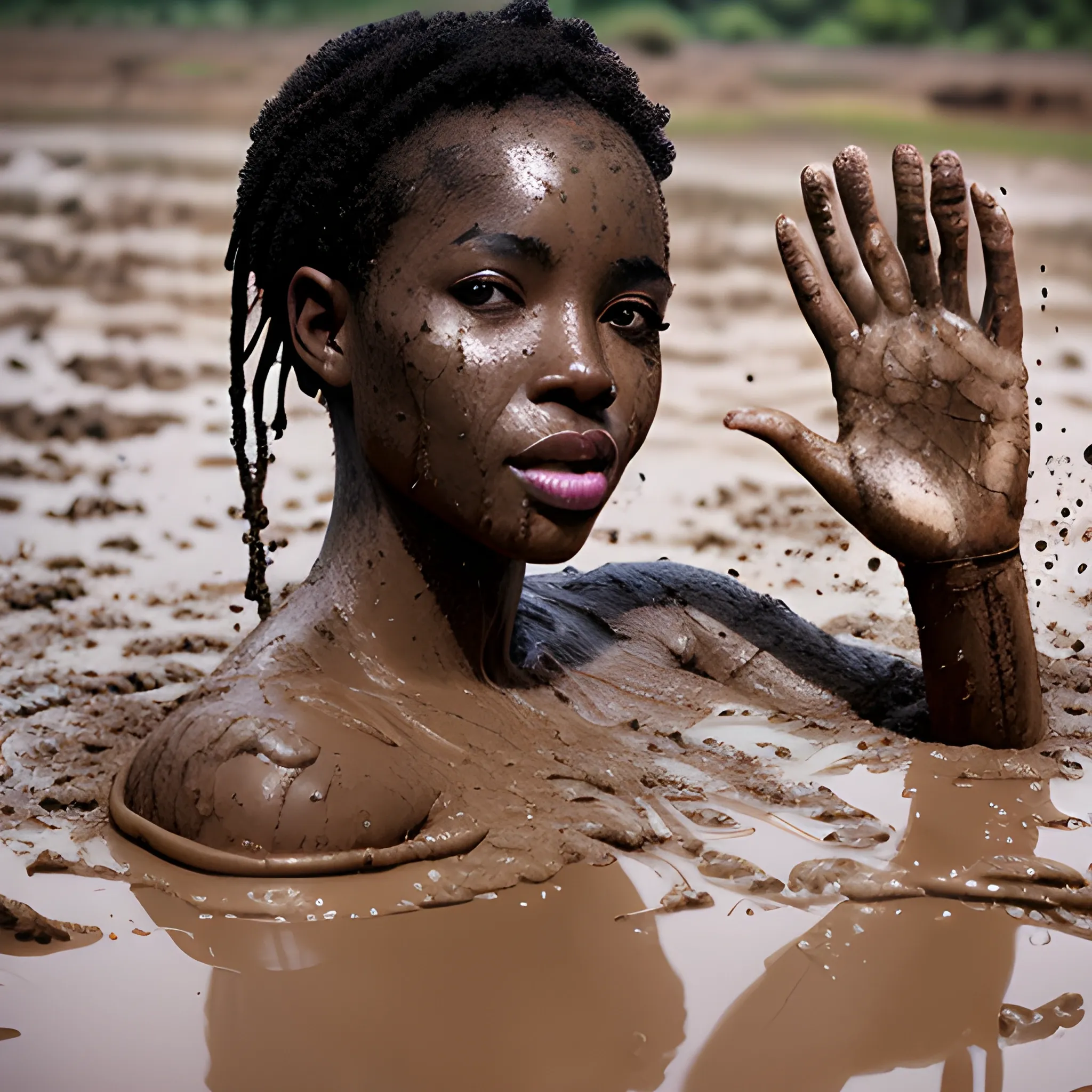 angelica acosta recommends naked women mud pic