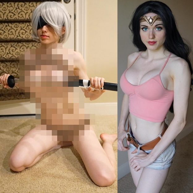 amouranth nude sex - jumpsuit porn levy tran hot