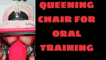 man with big dicks cathy eisener recommends Queening Chair Video