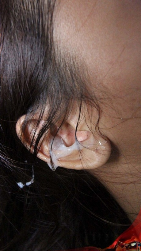 cumshot in ear