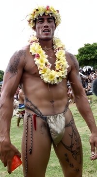 polynesian naked men