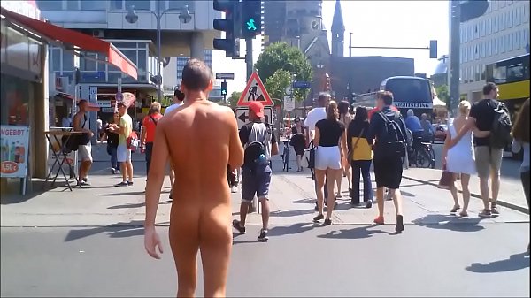 Best of Nude man in public