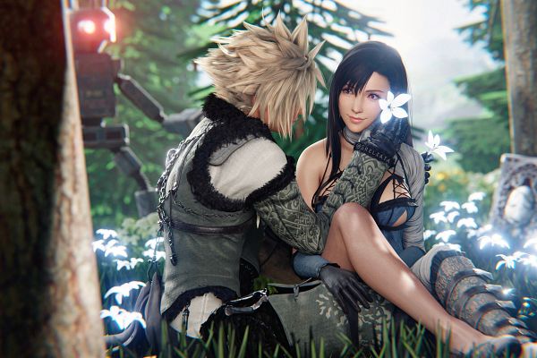 tifa lockhart and cloud