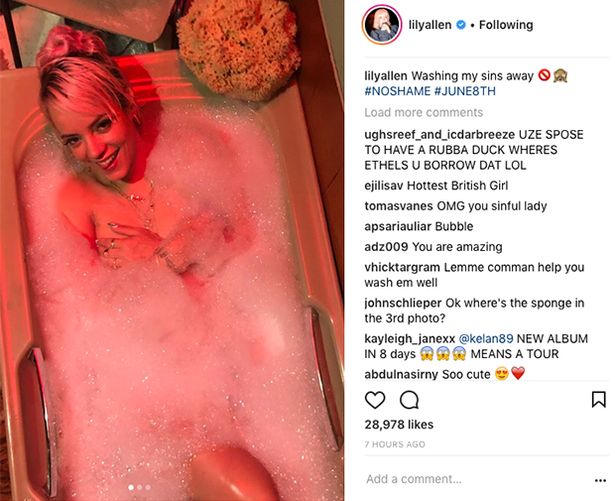 christie pearson recommends Lily Allen Naked