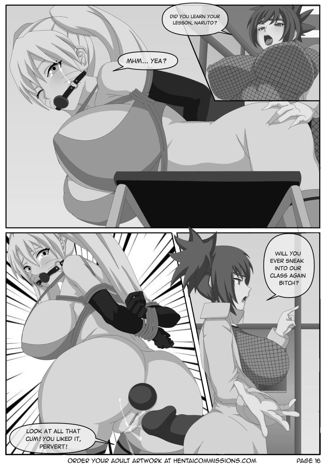 woman with big tits masturbating Best of Hentia naruto comics