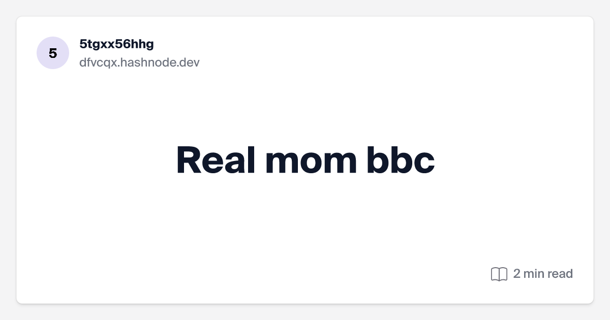 cecily gardner recommends real mom bbc pic