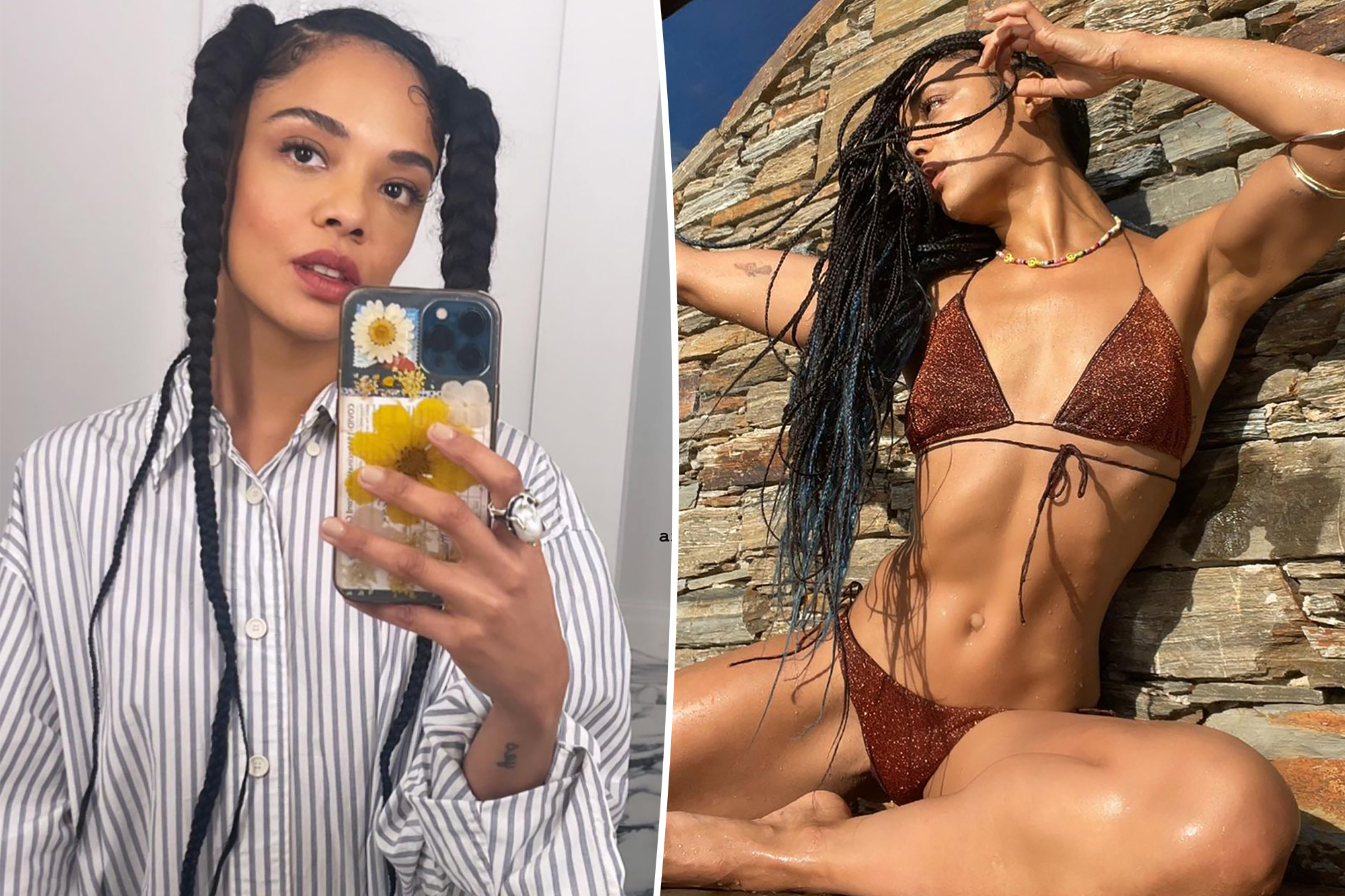 david alloul recommends Tessa Thompson Bikini